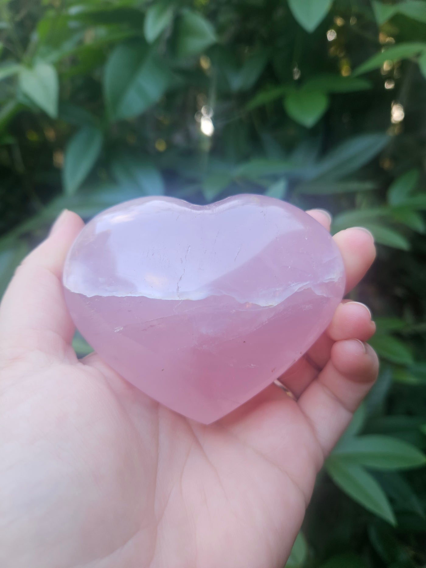 Large Rose Quartz Heart