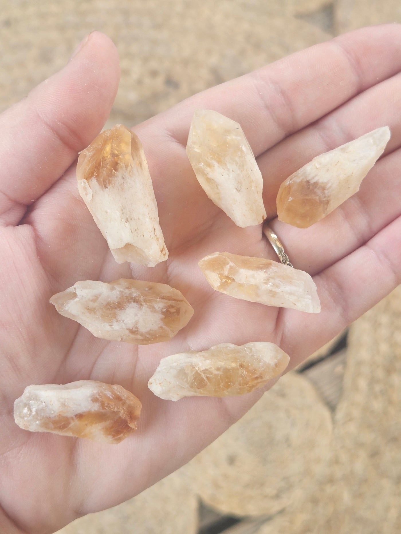 Mini Citrine Point
