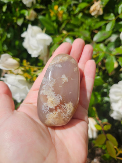 Flower Agate Palm #1
