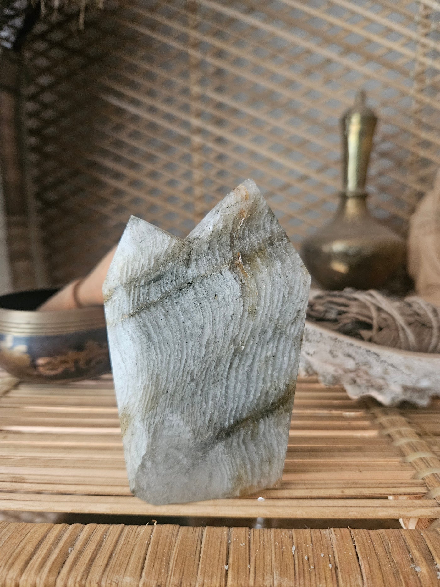 Garden Quartz Double Point #1