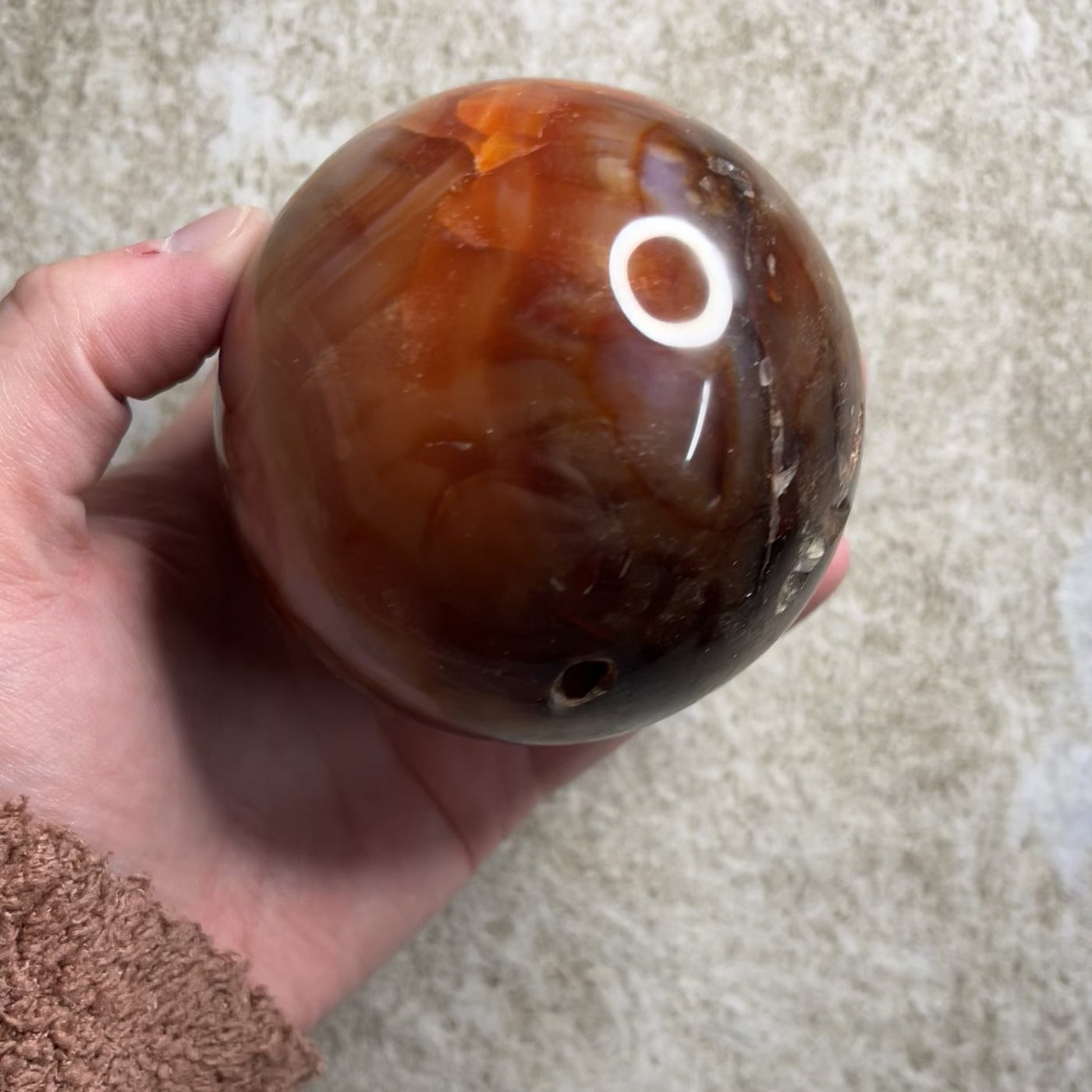 Carnelian Sphere #2