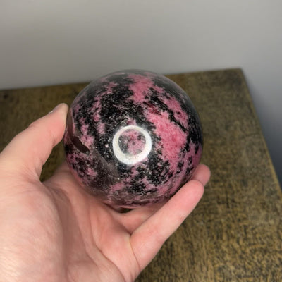 SC - Rhodonite Sphere (Repaired)