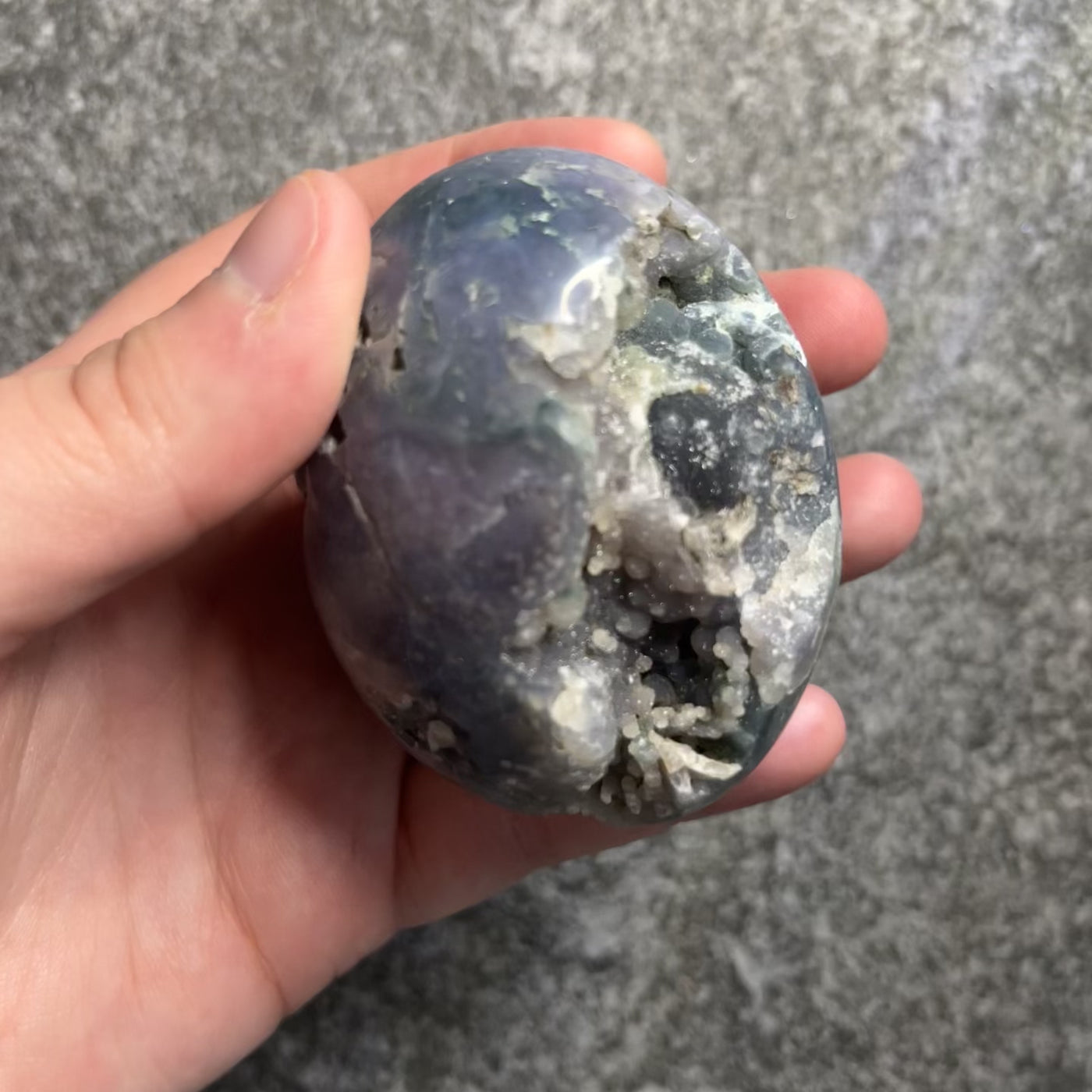 Grape Agate Egg