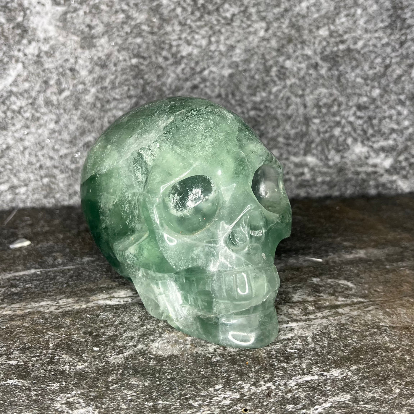Fluorite Skull