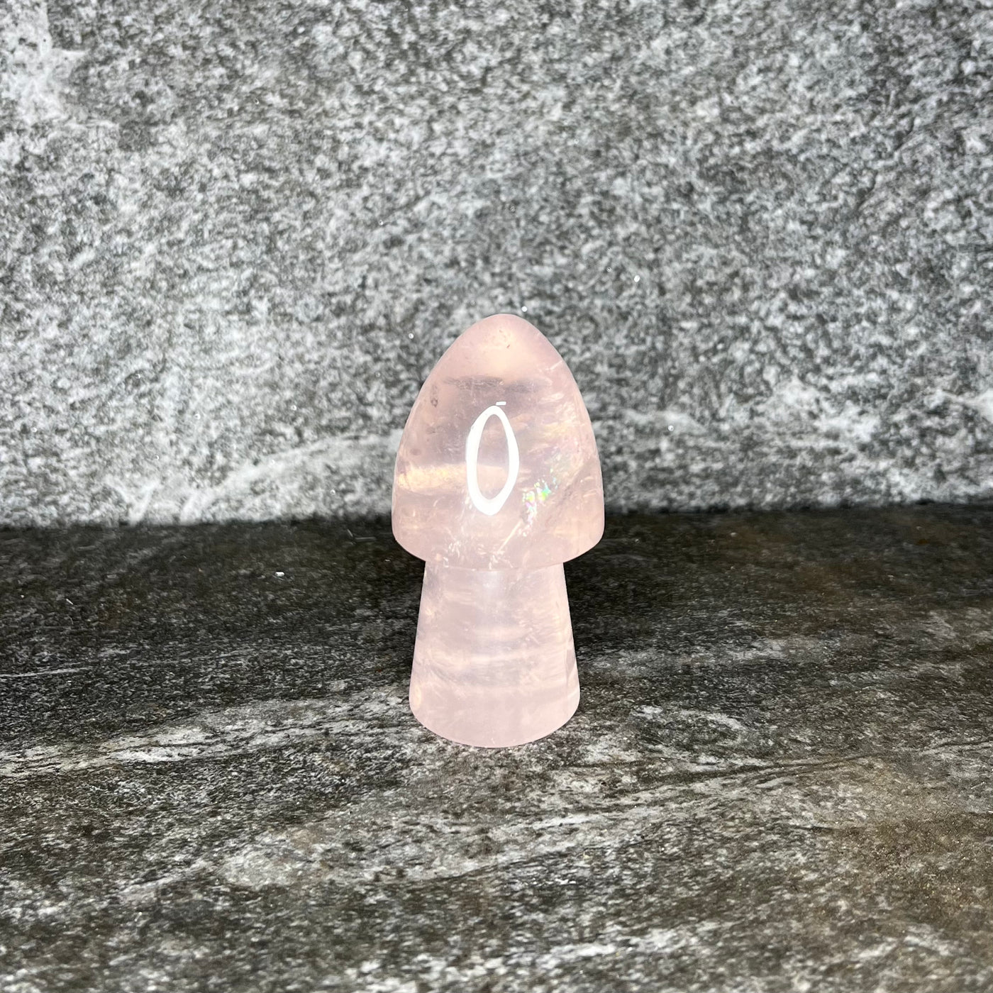 Rose Quartz Mushroom