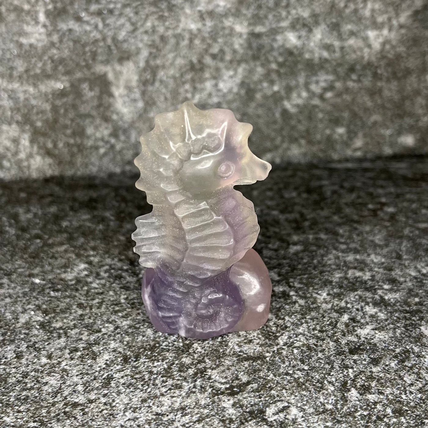 Fluorite Seahorse