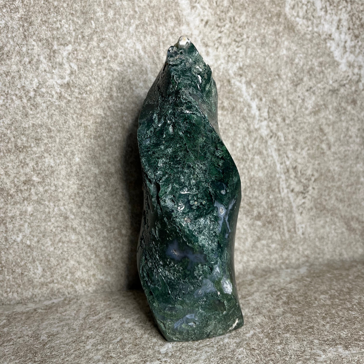 Moss Agate Flame #1
