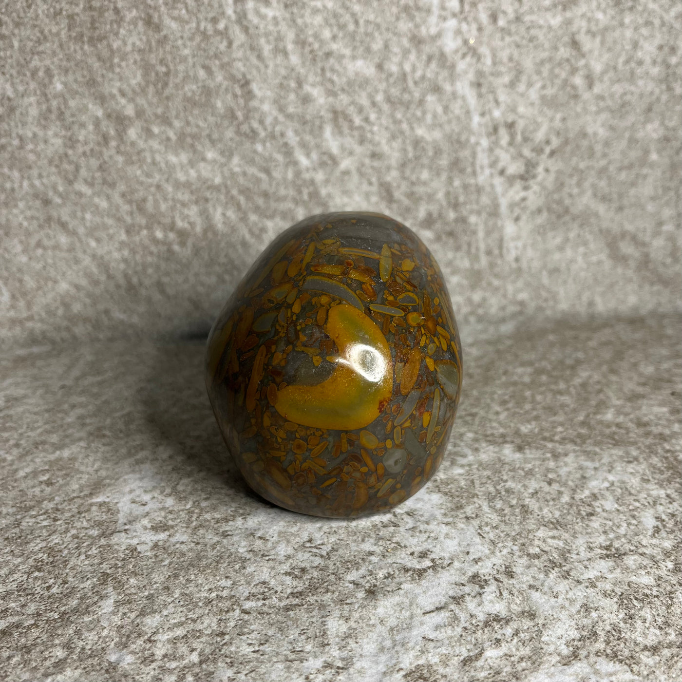 Bamboo Jasper Skull #2