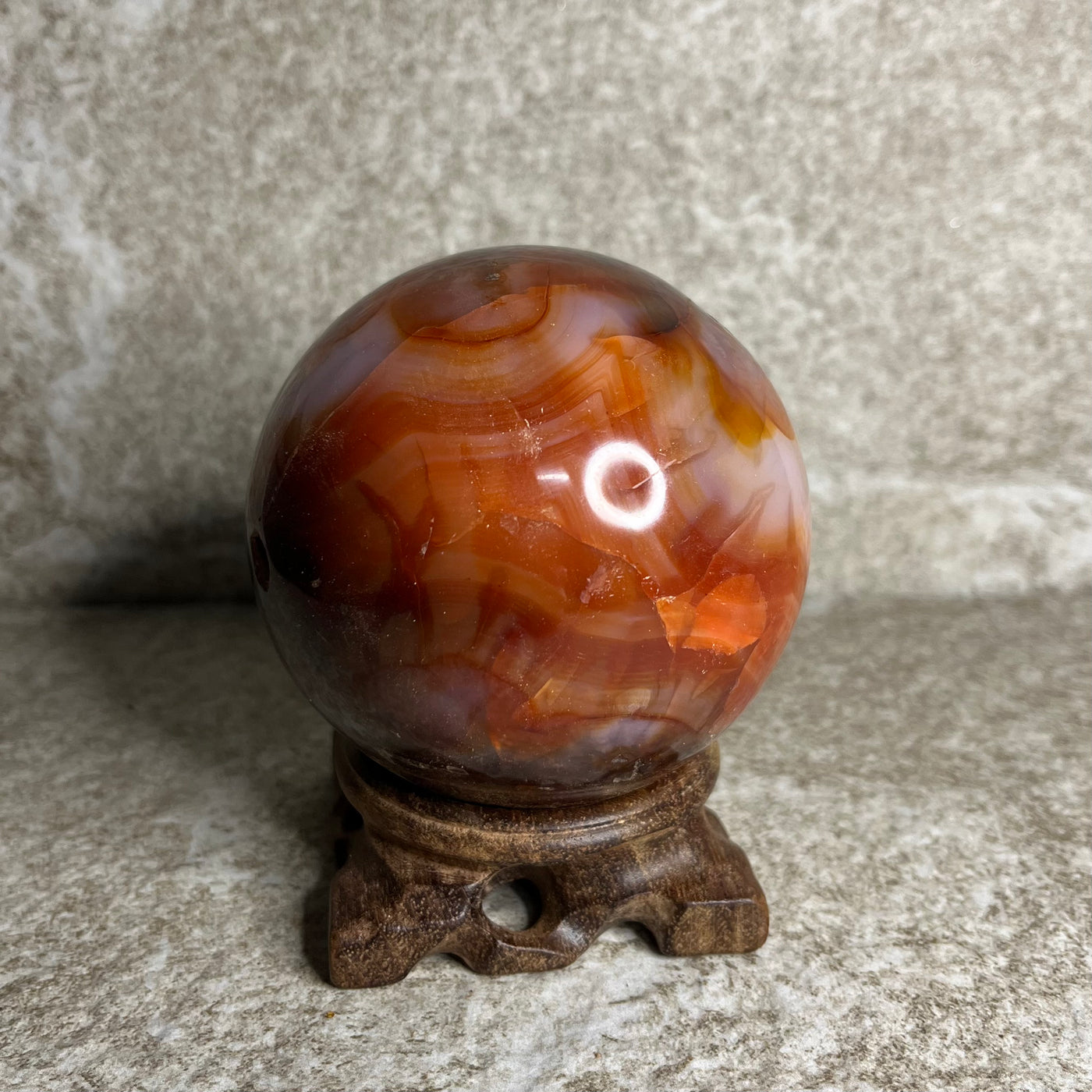 Carnelian Sphere #2