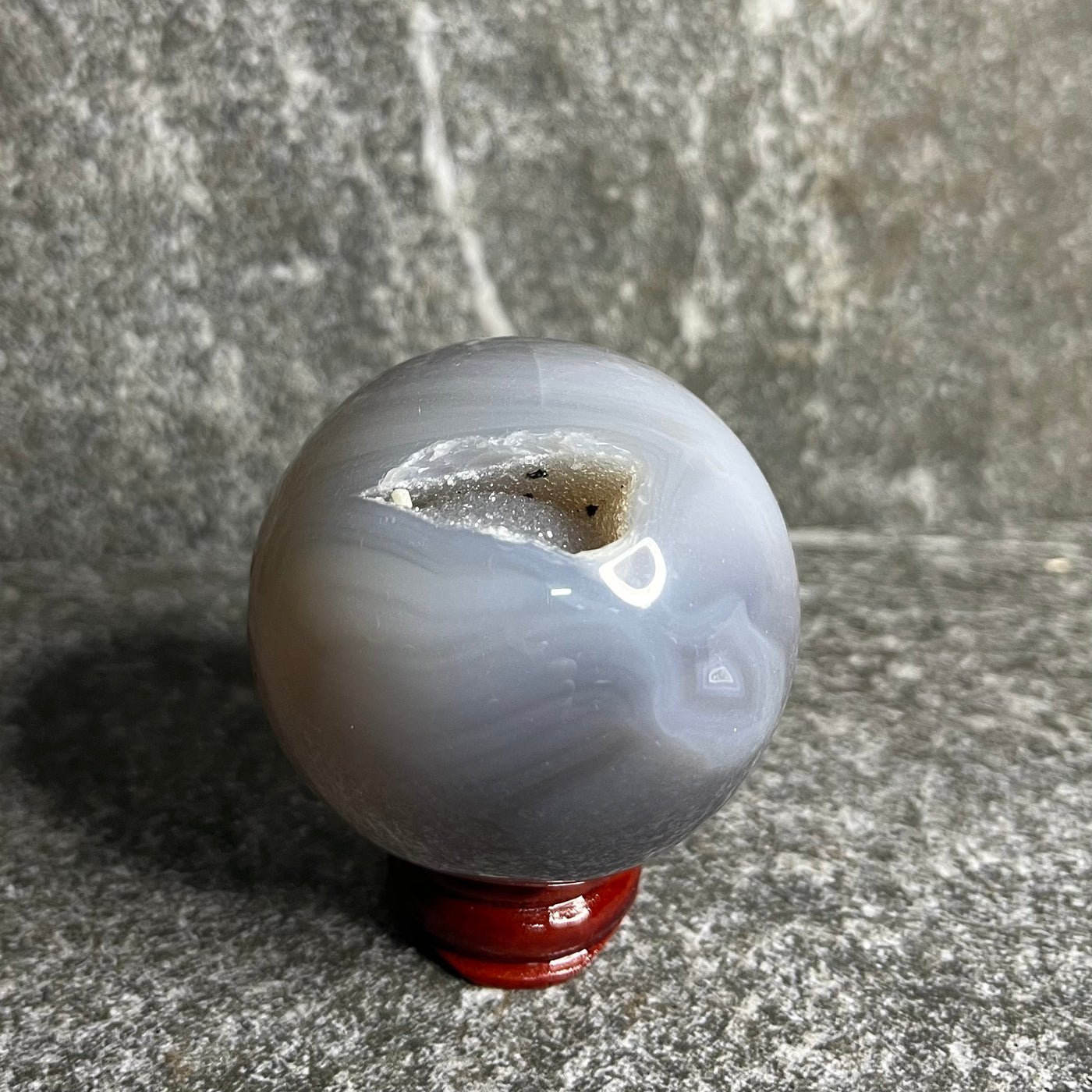 Druzy Agate Sphere #3