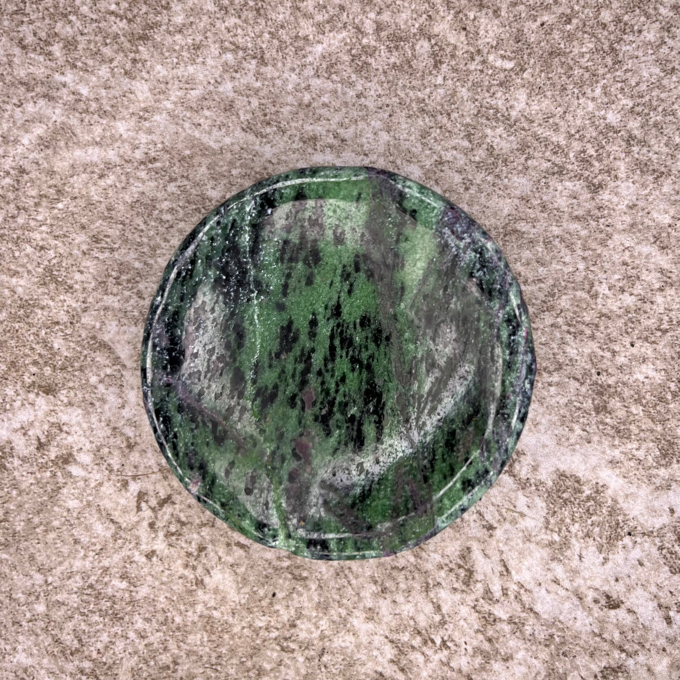 Ruby in Zoisite Small Bowl #4