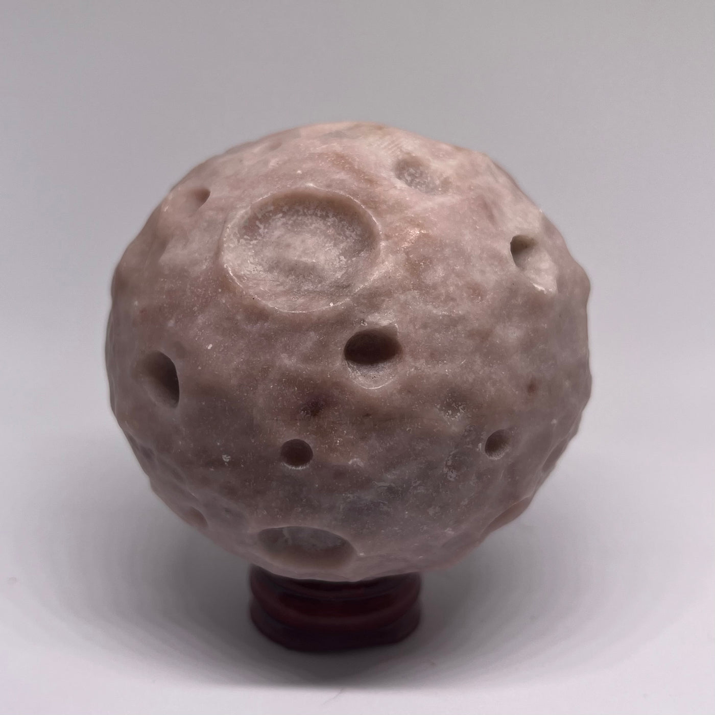 Pink Opal 3D Moon