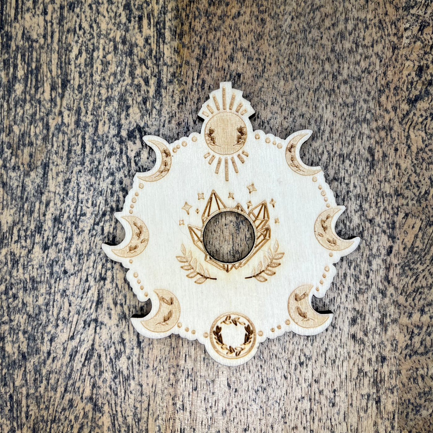 Moon Phase Sphere Stand
