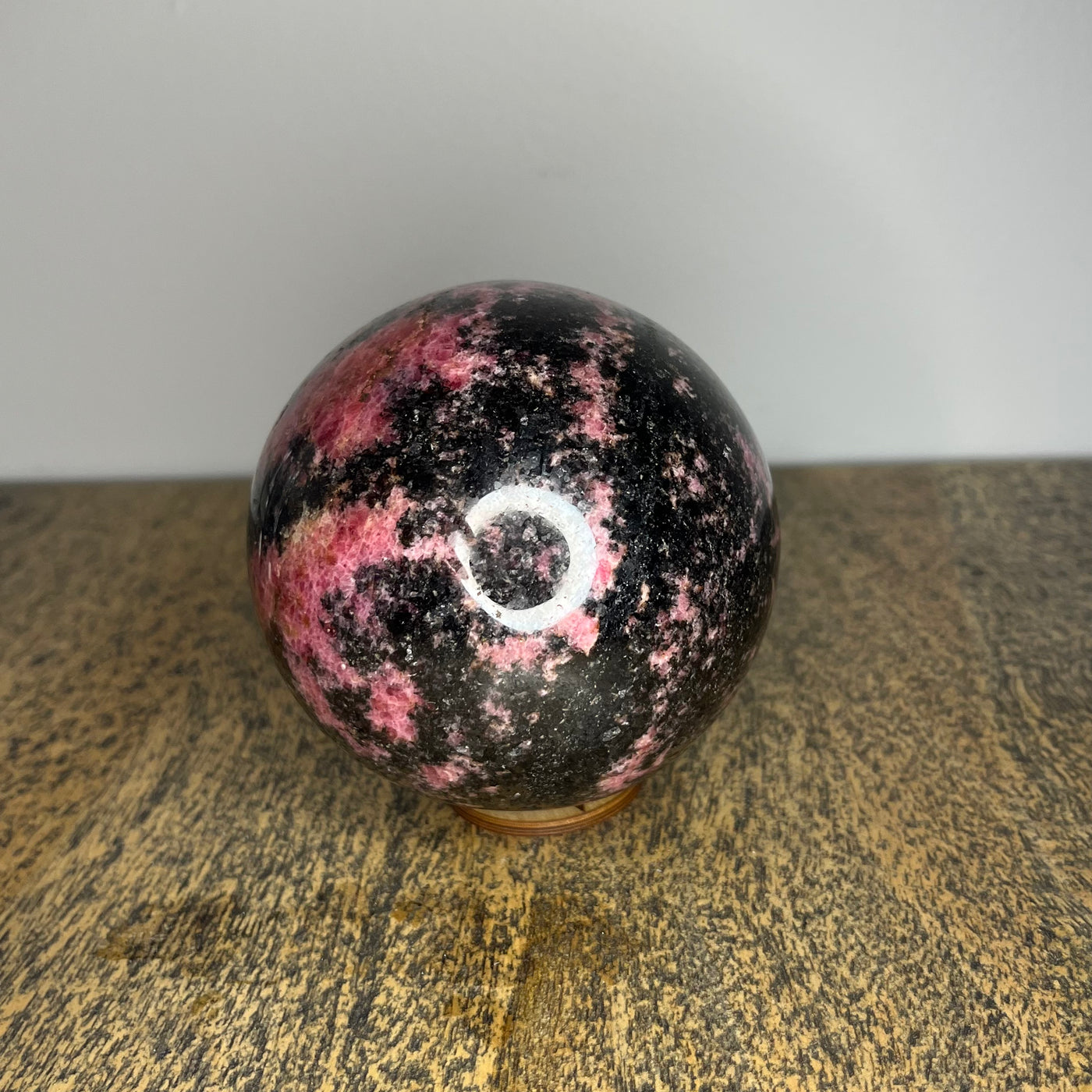 Rhodonite Sphere