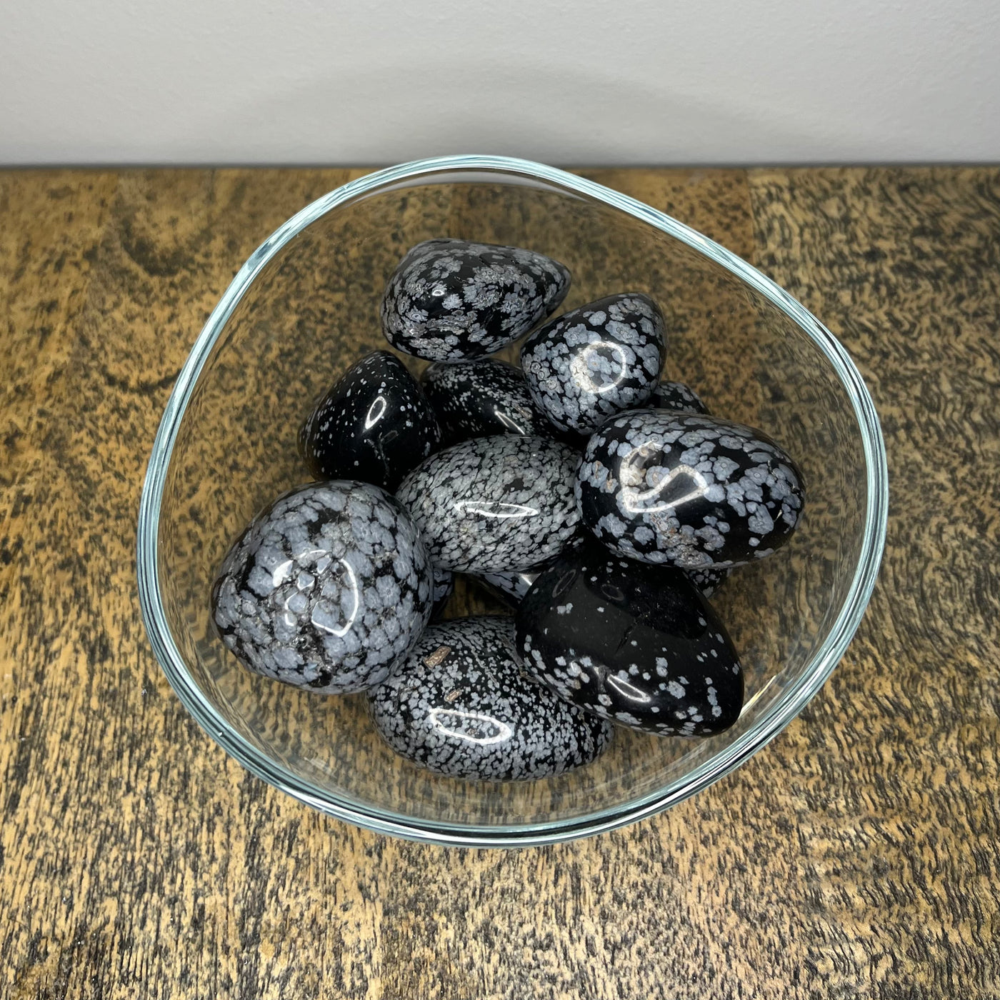 Snowflake Obsidian Jumbo Tumble